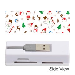 Christmas Shading Pattern Memory Card Reader (stick) by Amaryn4rt