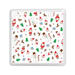 Christmas Shading Pattern Memory Card Reader (square) by Amaryn4rt