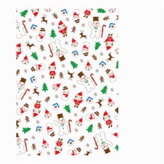 Christmas Shading Pattern Small Garden Flag (two Sides) by Amaryn4rt