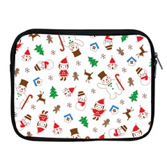 Christmas Shading Pattern Apple Ipad 2/3/4 Zipper Cases by Amaryn4rt