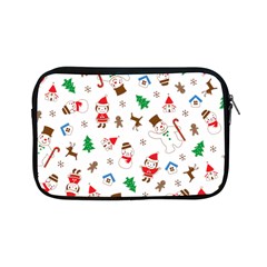 Christmas Shading Pattern Apple Ipad Mini Zipper Cases by Amaryn4rt