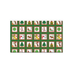 Christmas-paper-christmas-pattern Sticker (rectangular) by Amaryn4rt