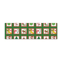 Christmas-paper-christmas-pattern Sticker Bumper (10 Pack) by Amaryn4rt