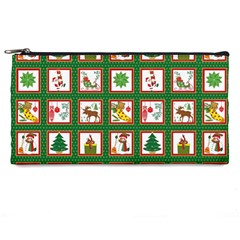 Christmas-paper-christmas-pattern Pencil Case by Amaryn4rt