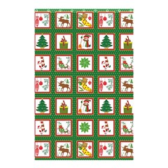 Christmas-paper-christmas-pattern Shower Curtain 48  X 72  (small)  by Amaryn4rt