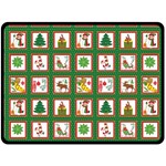 Christmas-paper-christmas-pattern Two Sides Fleece Blanket (Large) 80 x60  Blanket Front