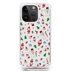 Christmas Shading Pattern Iphone 14 Pro Tpu Uv Print Case by Amaryn4rt