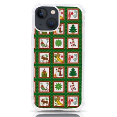 Christmas-paper-christmas-pattern Iphone 13 Mini Tpu Uv Print Case by Amaryn4rt