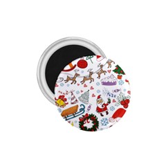 Christmas Theme Decor Illustration Pattern 1 75  Magnets by Amaryn4rt