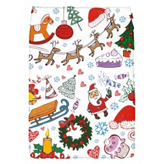 Christmas Theme Decor Illustration Pattern Removable Flap Cover (S)