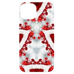 Christmas-background-tile-gifts Iphone 14 Black Uv Print Case by Amaryn4rt