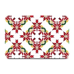 Christmas-wallpaper-background Plate Mats by Amaryn4rt