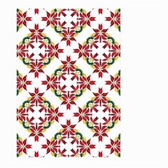 Christmas-wallpaper-background Large Garden Flag (two Sides) by Amaryn4rt