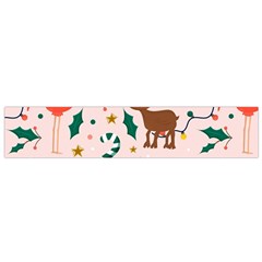 Colorful-funny-christmas-pattern Merry Xmas Small Premium Plush Fleece Scarf by Amaryn4rt