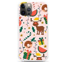 Colorful-funny-christmas-pattern Merry Xmas Iphone 12 Pro Max Tpu Uv Print Case by Amaryn4rt