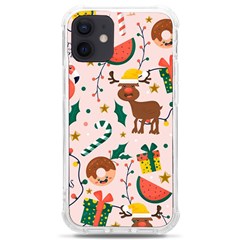 Colorful-funny-christmas-pattern Merry Xmas Iphone 12 Mini Tpu Uv Print Case	 by Amaryn4rt