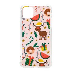 Colorful-funny-christmas-pattern Merry Xmas Iphone 11 Pro Max 6 5 Inch Tpu Uv Print Case by Amaryn4rt