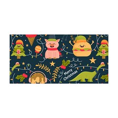 Colorful-funny-christmas-pattern Merry Christmas Xmas Yoga Headband by Amaryn4rt