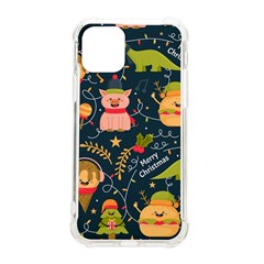 Colorful-funny-christmas-pattern Merry Christmas Xmas Iphone 11 Pro 5 8 Inch Tpu Uv Print Case by Amaryn4rt