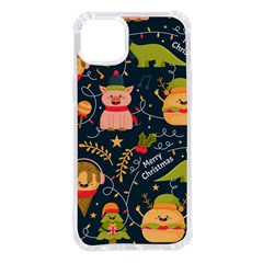 Colorful-funny-christmas-pattern Merry Christmas Xmas Iphone 14 Plus Tpu Uv Print Case by Amaryn4rt