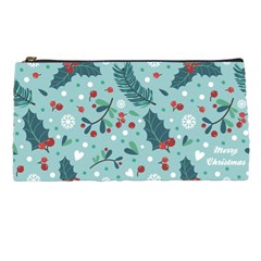 Seamless-pattern-with-berries-leaves Pencil Case by Amaryn4rt