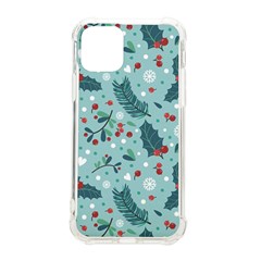 Seamless-pattern-with-berries-leaves Iphone 11 Pro 5 8 Inch Tpu Uv Print Case by Amaryn4rt