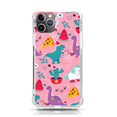 Colorful-funny-christmas-pattern Ho Ho Ho Iphone 11 Pro 5 8 Inch Tpu Uv Print Case by Amaryn4rt