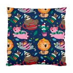 Funny-animal Christmas-pattern Standard Cushion Case (One Side) Front