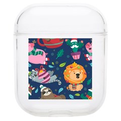 Funny-animal Christmas-pattern Airpods 1/2 Case