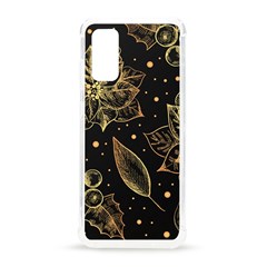 Christmas-pattern-with-vintage-flowers Samsung Galaxy S20 6 2 Inch Tpu Uv Case by Amaryn4rt