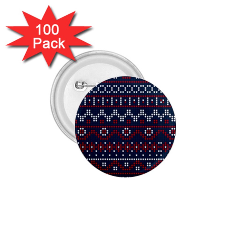 Christmas-concept-with-knitted-pattern 1.75  Buttons (100 pack) 