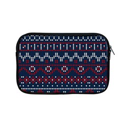 Christmas-concept-with-knitted-pattern Apple Macbook Pro 13  Zipper Case by Amaryn4rt