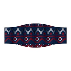 Christmas-concept-with-knitted-pattern Stretchable Headband by Amaryn4rt