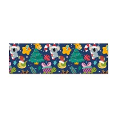 Colorful-funny-christmas-pattern  --- Sticker Bumper (10 Pack) by Amaryn4rt