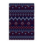 Christmas-concept-with-knitted-pattern A5 Acrylic Clipboard Back