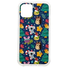 Colorful-funny-christmas-pattern  --- Iphone 12 Mini Tpu Uv Print Case	 by Amaryn4rt