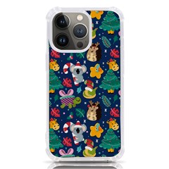 Colorful-funny-christmas-pattern  --- Iphone 13 Pro Tpu Uv Print Case by Amaryn4rt