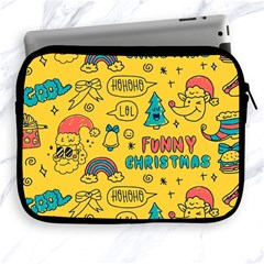 Colorful-funny-christmas-pattern Cool Ho Ho Ho Lol Apple Ipad 2/3/4 Zipper Cases by Amaryn4rt