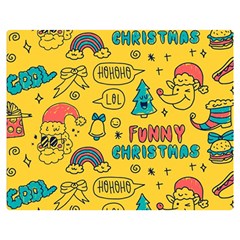 Colorful-funny-christmas-pattern Cool Ho Ho Ho Lol Premium Plush Fleece Blanket (medium) by Amaryn4rt