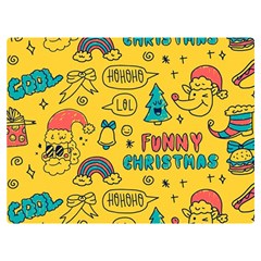 Colorful-funny-christmas-pattern Cool Ho Ho Ho Lol Premium Plush Fleece Blanket (extra Small) by Amaryn4rt