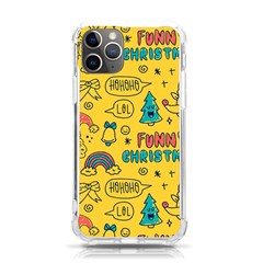 Colorful-funny-christmas-pattern Cool Ho Ho Ho Lol Iphone 11 Pro 5 8 Inch Tpu Uv Print Case by Amaryn4rt