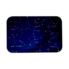 Realistic-night-sky-poster-with-constellations Open Lid Metal Box (silver)  