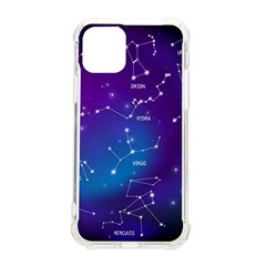 Realistic-night-sky-poster-with-constellations Iphone 11 Pro 5 8 Inch Tpu Uv Print Case by Amaryn4rt