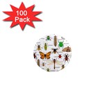 Insects-seamless-pattern 1  Mini Magnets (100 pack)  Front