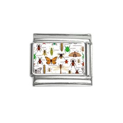 Insects-seamless-pattern Italian Charm (9mm)