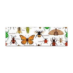 Insects-seamless-pattern Sticker (Bumper)