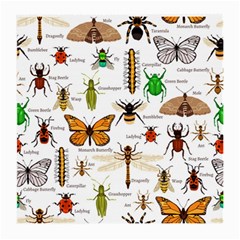 Insects-seamless-pattern Medium Glasses Cloth (2 Sides)