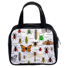 Insects-seamless-pattern Classic Handbag (Two Sides)