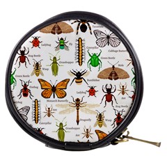 Insects-seamless-pattern Mini Makeup Bag