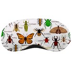 Insects-seamless-pattern Sleep Mask Front